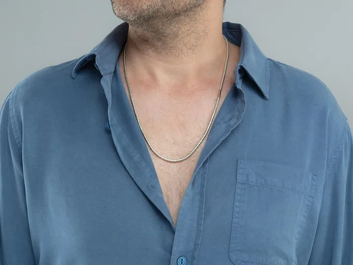 GG SILVER NEW Necklaces GURHAN Mens Sterling Silver SingleStrand Beaded Short Necklace Small Tube Beads Triple Brass Station GG SILVER NEW Necklaces GURHAN Mens Sterling Silver SingleStrand Beaded Short Necklace Small Tube Beads Triple Brass Station