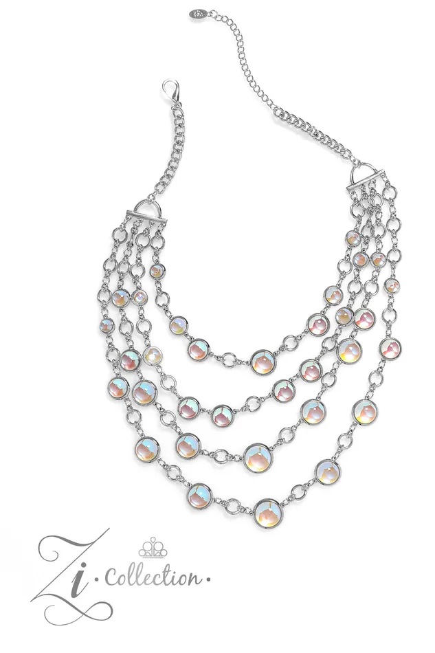 Hypnotic Multi Necklace Zi Collection 2023 Jewelry by Bretta Paparazzi Accessories Necklaces