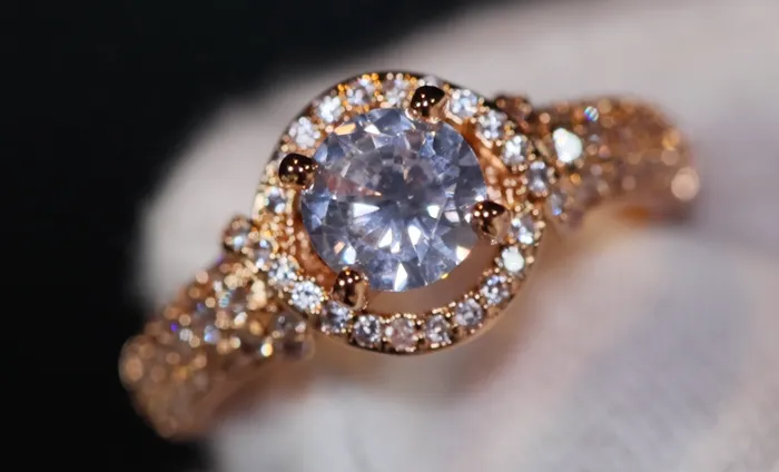 Lab Diamonds London Gold Engagement Ring Womens Gold Ring Gold Wedding Ring Rings