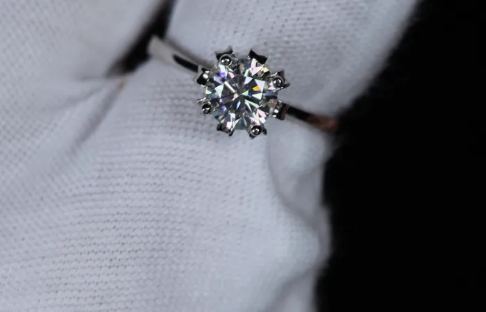 Rings Lab Diamonds London Moissanite Diamond Ring For Women Lab Grown Diamond Engagement Ring