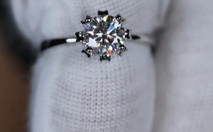 Rings Lab Diamonds London Moissanite Diamond Ring For Women Lab Grown Diamond Engagement Ring