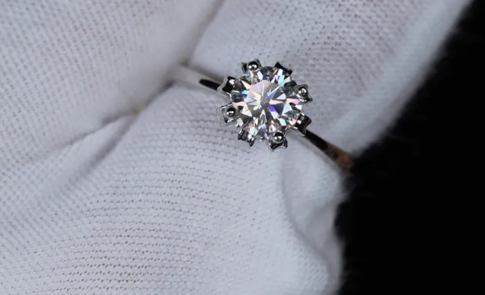Rings Lab Diamonds London Moissanite Diamond Ring For Women Lab Grown Diamond Engagement Ring
