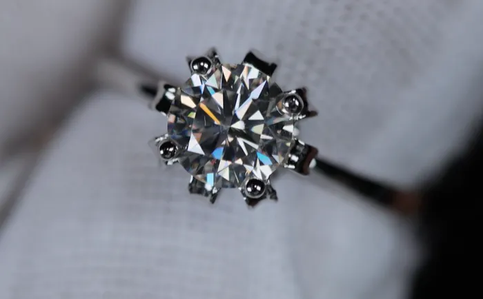 Rings Lab Diamonds London Moissanite Diamond Ring For Women Lab Grown Diamond Engagement Ring