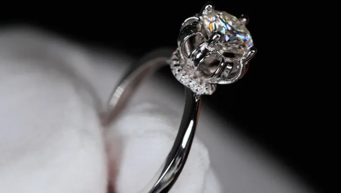 Rings Lab Diamonds London Moissanite Diamond Ring For Women Lab Grown Diamond Engagement Ring