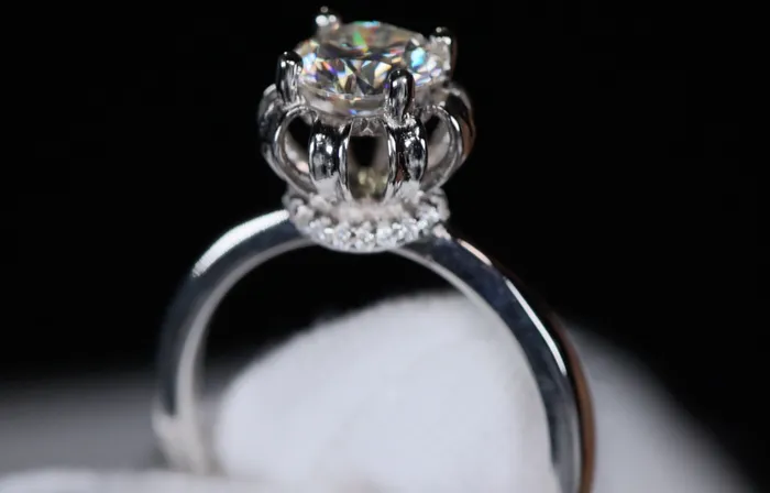 Rings Lab Diamonds London Moissanite Diamond Ring For Women Lab Grown Diamond Engagement Ring