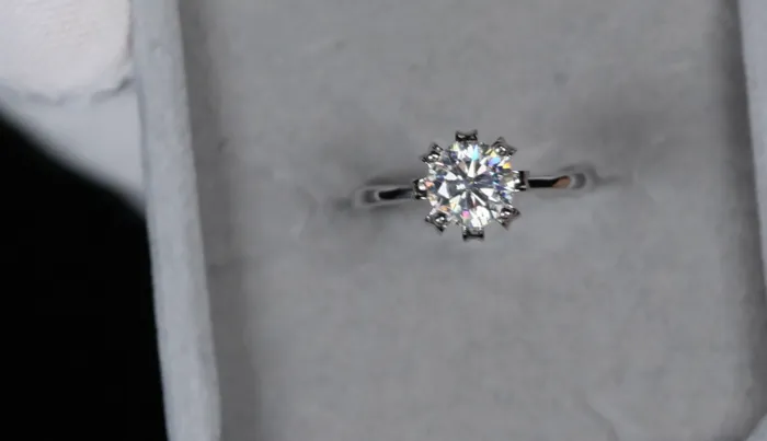 Rings Lab Diamonds London Moissanite Diamond Ring For Women Lab Grown Diamond Engagement Ring