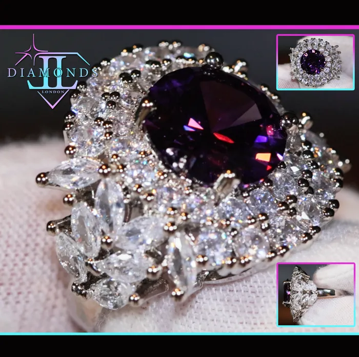 Rings Lab Diamonds London Purple Diamond Ring Purple Diamond Engagement Ring Purple Amethyst Ring Rings Lab Diamonds London Purple Diamond Ring Purple Diamond Engagement Ring Purple Amethyst Ring