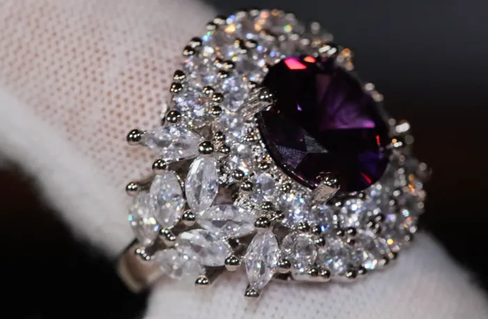 Rings Lab Diamonds London Purple Diamond Ring Purple Diamond Engagement Ring Purple Amethyst Ring